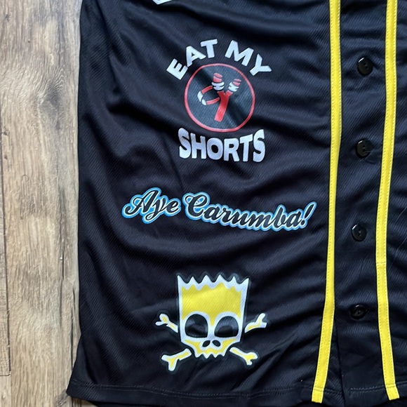 Vintage Graphic Bart Simpson Jersey in men’s size large! Brand new !! - Picture 3 of 7